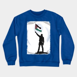 Palestine Flag Lives Matter P11 Crewneck Sweatshirt